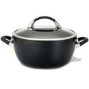 Circulon Symmetry 5.5-Quart Casserole with Lid Black