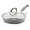 Rachael Ray Create Delicious 9.5-Inch Enameled Aluminum Covered Frying Pan Gray