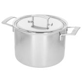 Anolon Advanced Home Hard-Anodized Nonstick 8.5 qt. Wide Stockpot with Multi-function Insert - Moonstone