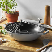 Staub Crepe Pan, 11 Cast Iron with Spreader & Spatula for All Stovetops on  Food52