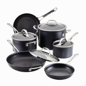 Calphalon, Premier Space Saving Hard Anodized Non-Stick Cookware Set, 8  Piece - Zola