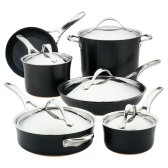 Anolon Advanced Home Moonstone 11 Piece Cookware Set - The Peppermill