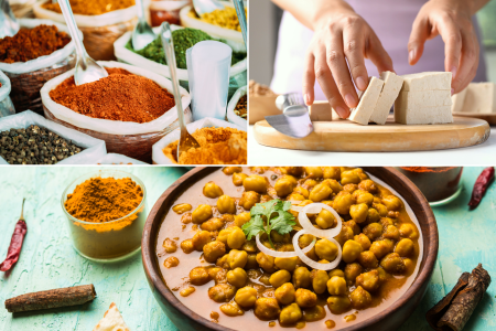 A Vibrant Vegan Indian Feast