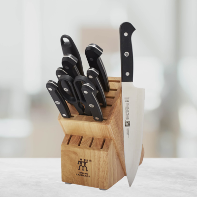 Zwilling Gourmet 10-Pc Knife Block Set