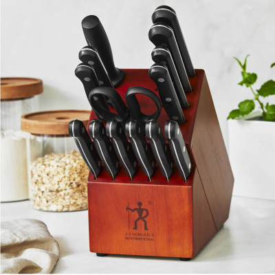 Henckels International Refined 15-Piece Knife Block Set