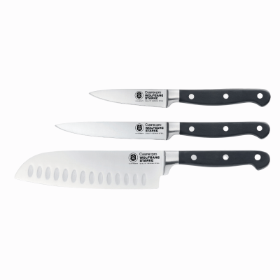 Cuisine::pro Wolfgang Starke 3-Piece Kitchen Starter Knife Set