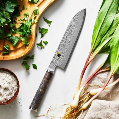 Miyabi Black 5000MCD67 5.5-Inch Fine Edge Santoku Knife