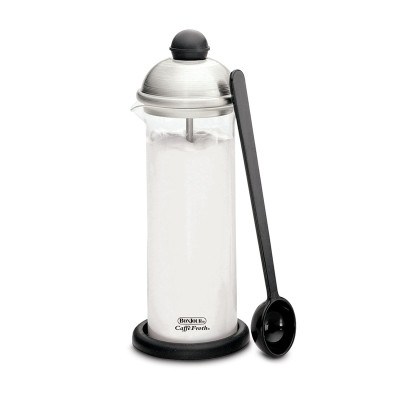 Bonjour CaffÃ© Froth Monet Stainless Steel Manual Milk Frother