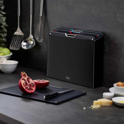 Joseph Joseph Folio Steel 4-Piece Chopping Board Set