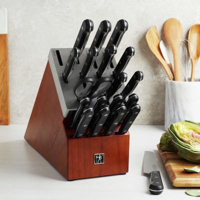 Henckels Solution 20-Piece Self-Sharpening Knife Block Set