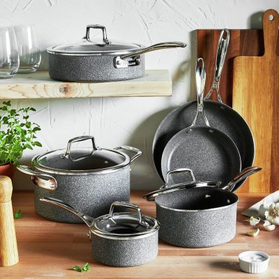 Anolon Ascend 10-Piece Hard Anodized Nonstick Cookware Set