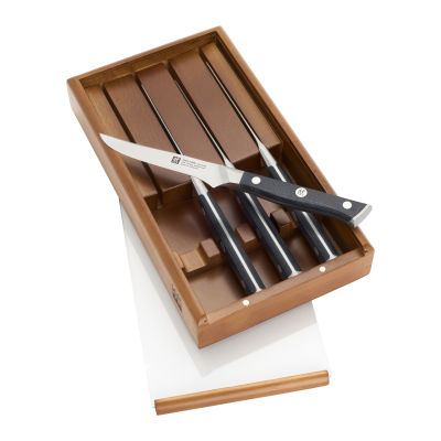 Chicago Cutlery 15-teiliges Messerset – Inkl. Block, Santoku, Brotmesser, Steakmesser, Schere, 26° Geschliffen