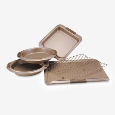 Anolon Advanced Bakeware 5-Piece Bakeware Set - Bronze