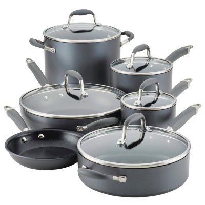 Anolon Advanced Home 11-Piece Cookware Set - Moonstone