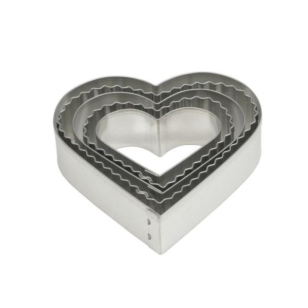 Mrs. Anderson's Heart Cookie Cutter Set