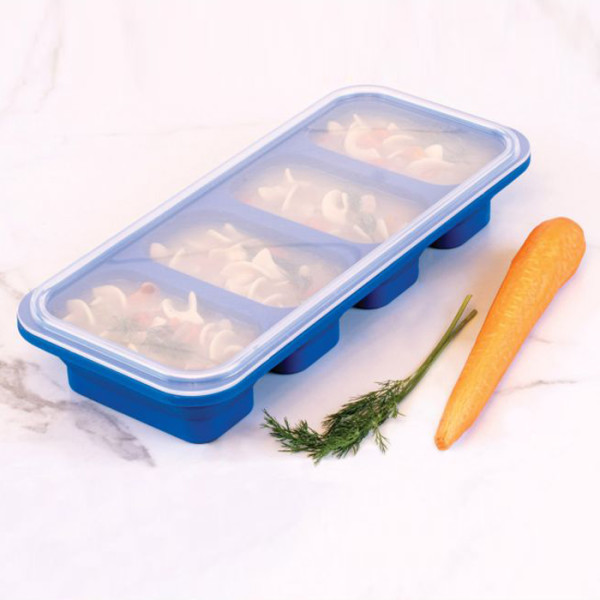 Harold Import Co. Prep-N-Freeze Portion Tray, 6oz 1