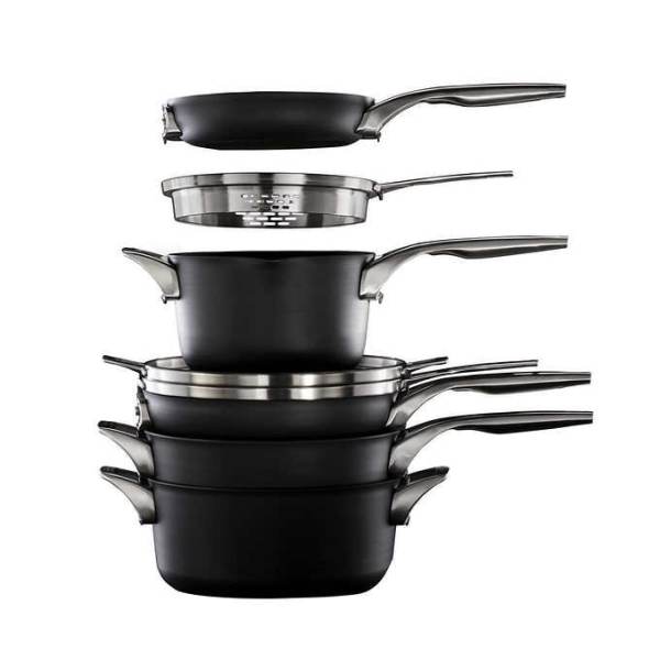 Calphalon Premier SpaceSaving Stainless Steel Cookware, 46 OFF