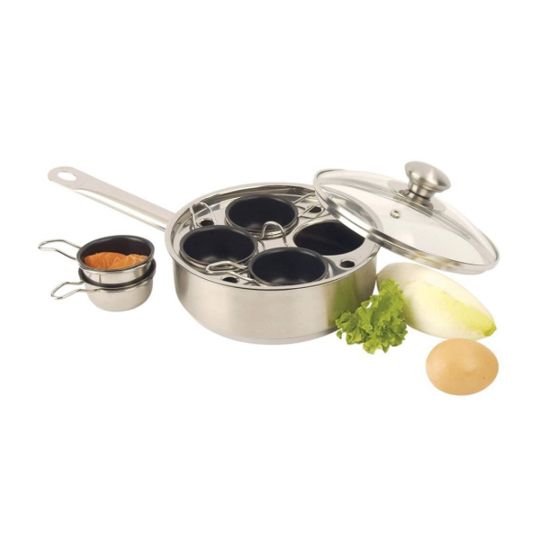 Demeyere Resto Stainless Steel Egg Poacher Set 1