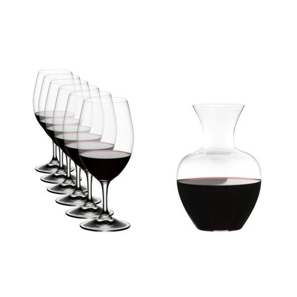 RIEDEL Wine-Friendly Wine Glasses Set