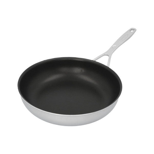 Demeyere 12.5 Fry Pan with Lid - 5 Ply Stainless Steel - 5-Plus