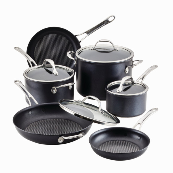 Anolon X Non Stick 10 Pc Cookware Set Cookware Cozymeal