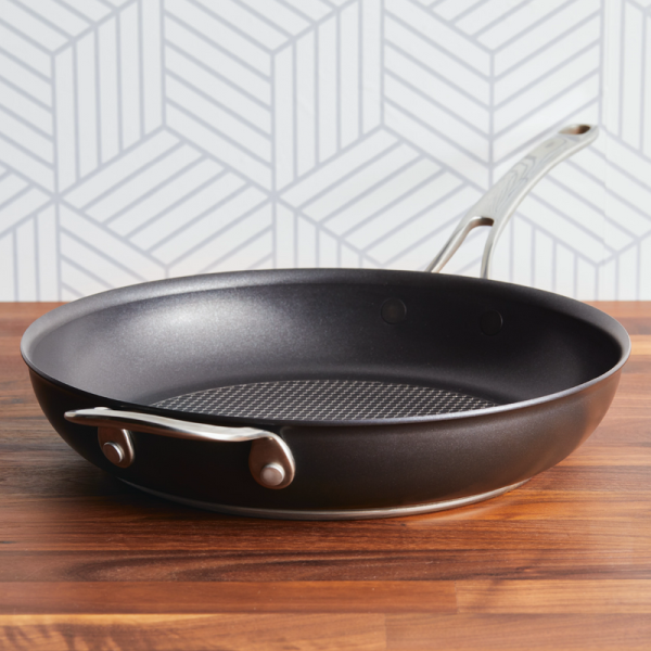 Anolon X 12" Fry Pan with Helper Handle Cookware Cozymeal