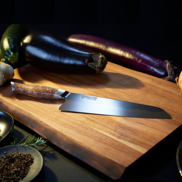 8 Carbon Steel Chef Knife - STEELPORT Knife Co.