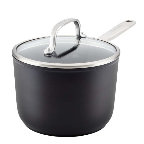 KitchenAid 2-Qt Hard-Anodized Nonstick Saucepan with Lid 1