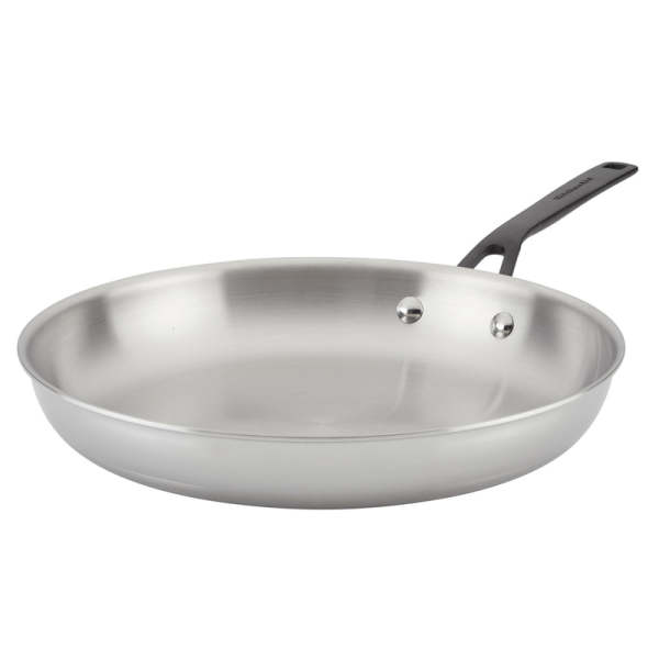 KitchenAid 5-Ply Clad Stainless Steel 12.25-Inch Frying Pan 1