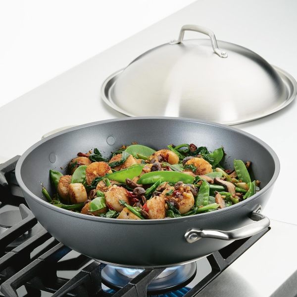 13.5-Inch Wok with Lid