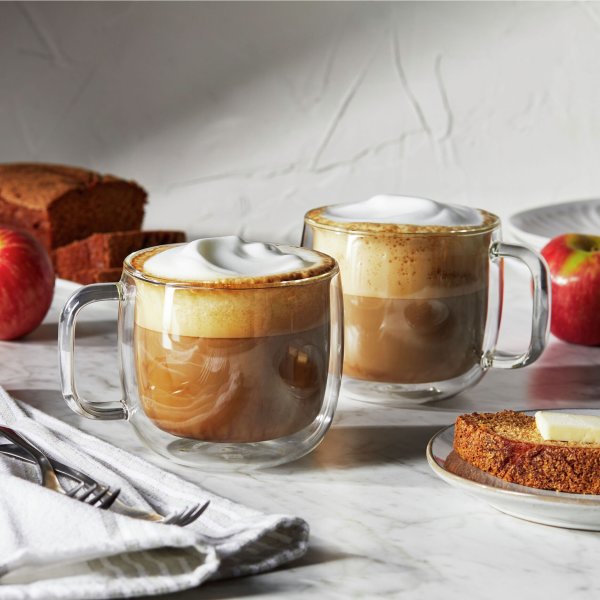 Glass Cappuccino Mug