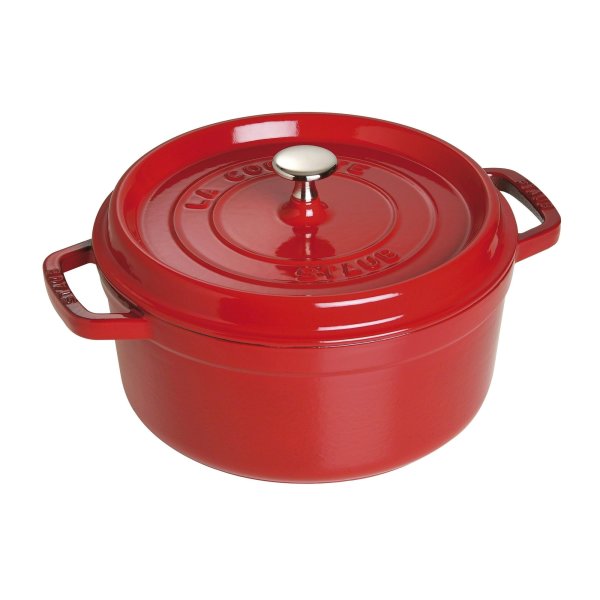 Staub Cocotte Round 4Qt - Cherry 1