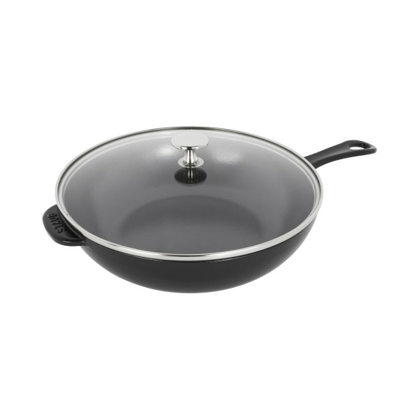 Staub Cast Iron 2.9 Qt Daily Pan Black