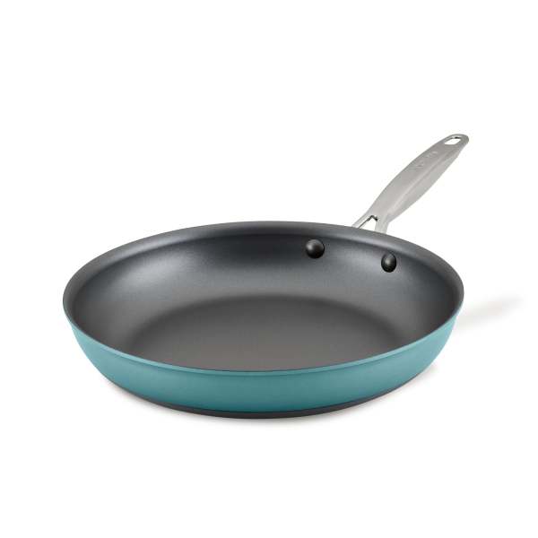 Anolon Achieve 12-Inch Hard Anodized Nonstick Frying Pan Teal