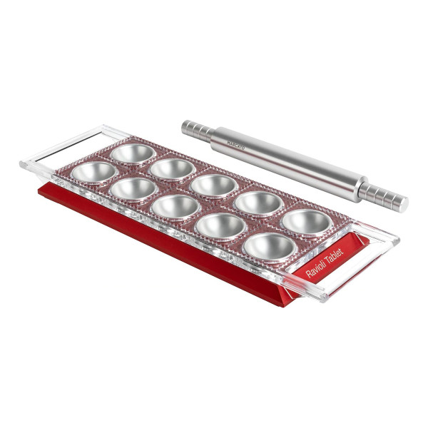 Marcato Atlas Ravioli Tablet Pasta Maker Red