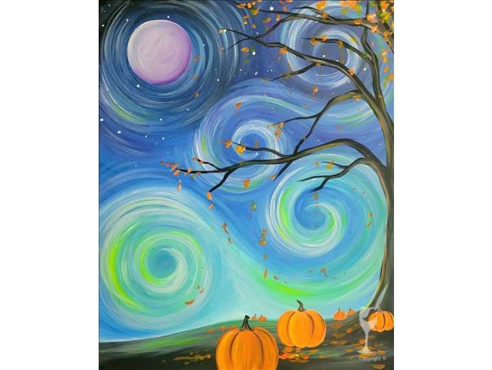 Paint and Sip - Breeze in the Pumpkin Patch (Half-Priced Wine!) - Colorado  Springs