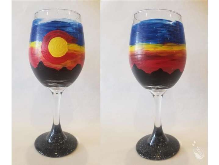 Sunset in a Glass
