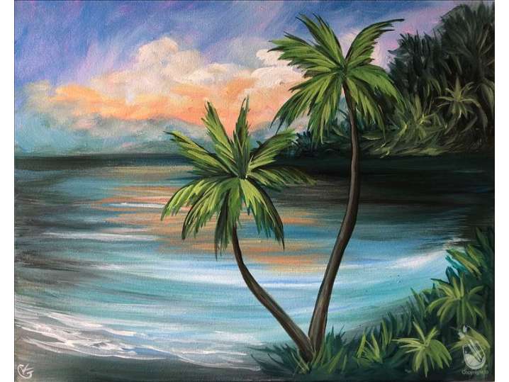 Paint and Sip - Along the Shore - Houston | Classpop!