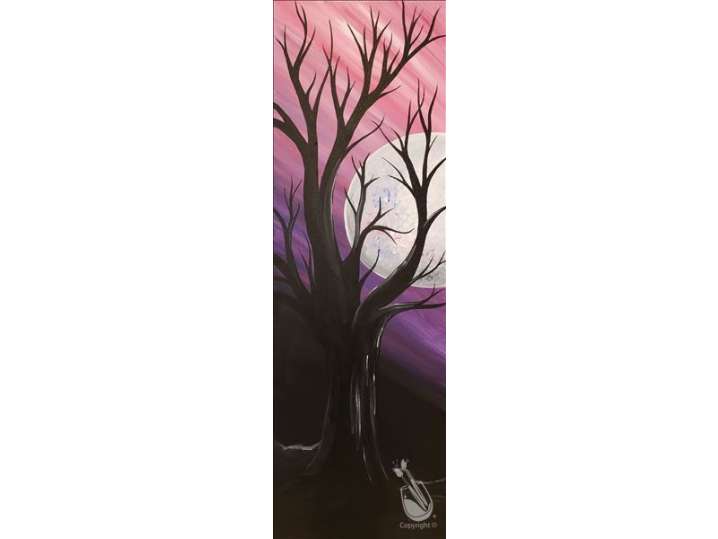 Paint and Sip - Under a Mauve Moon - Houston | Classpop!