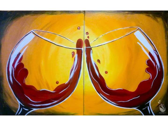 Paint and Sip - Cheers to Cabernet - Houston | Classpop!