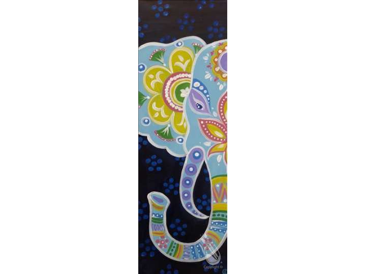 Paint and Sip - Ornamental Elephant - Houston | Classpop!