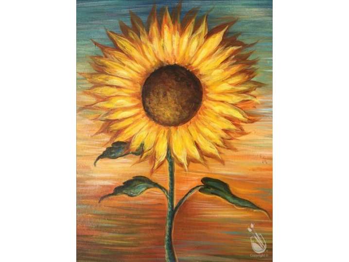 Sunset Sunflower