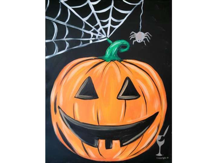 Spooky Jack-O-Lantern