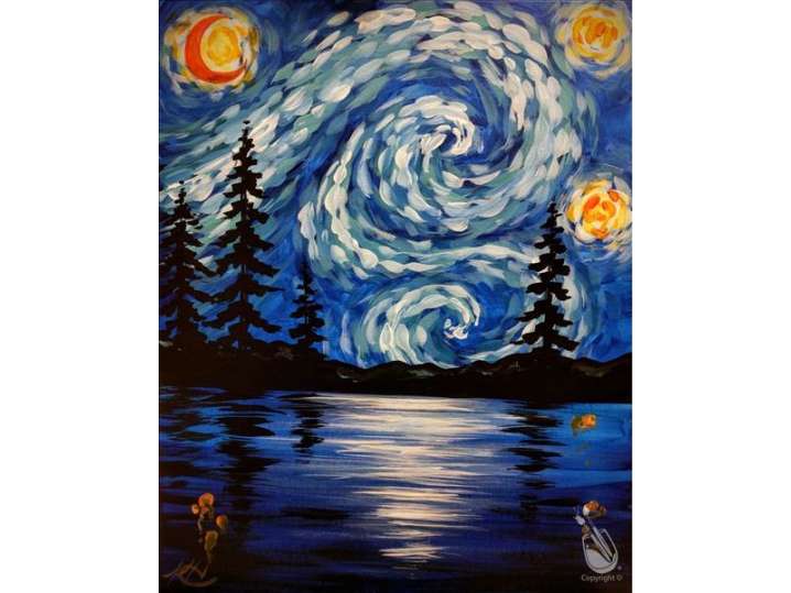 A Van Gogh Forest