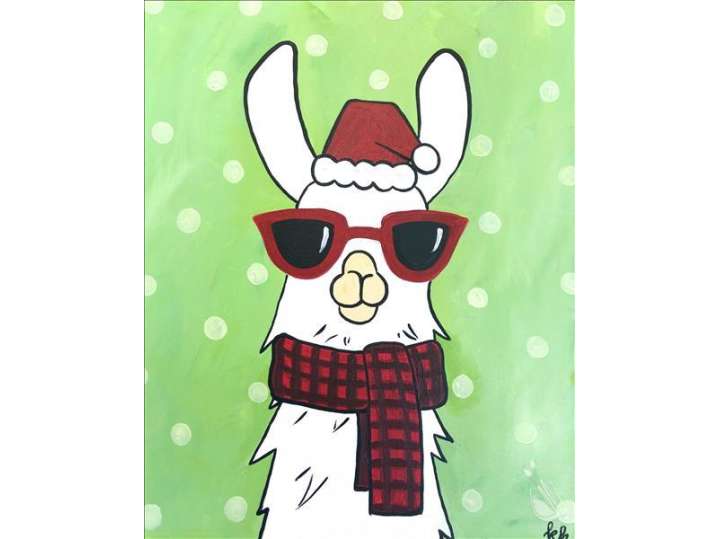 Holiday Llama