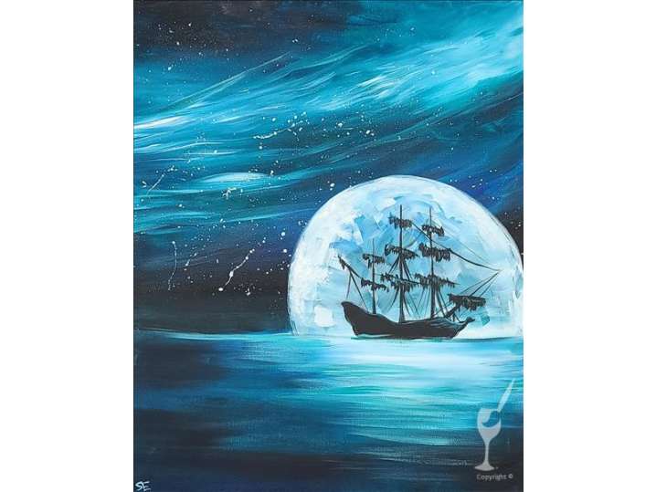 Spooky Ship in the Night