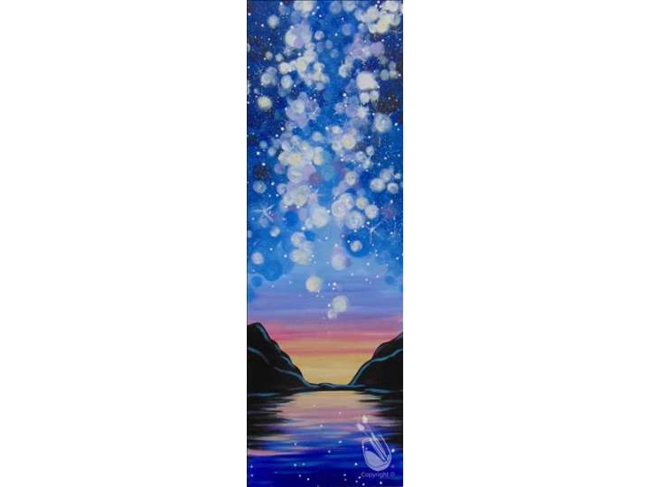 Paint and Sip - Starry Lake Scene - Houston | Classpop!