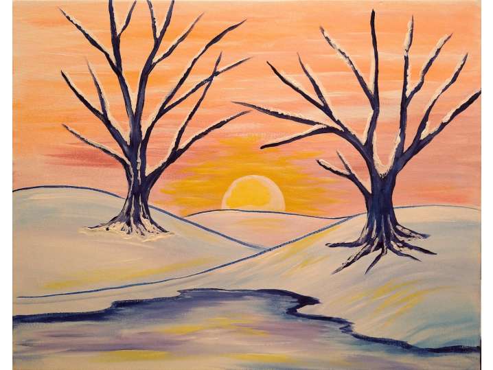 Stunning Snowbound Scene