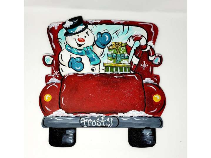 Festive Pick Up Truck