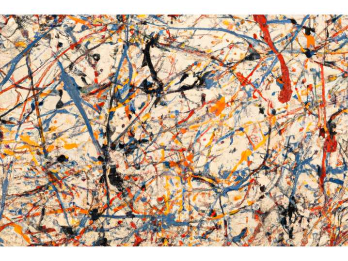 Paint and Sip Paint Like Pollock Houston Classpop!